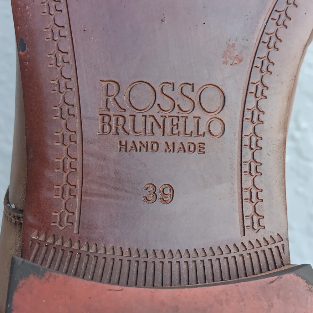 Russo Brunello Men's Hand Made Double Monk Strap Luxury Shoe 👞 - Picture 6 of 17